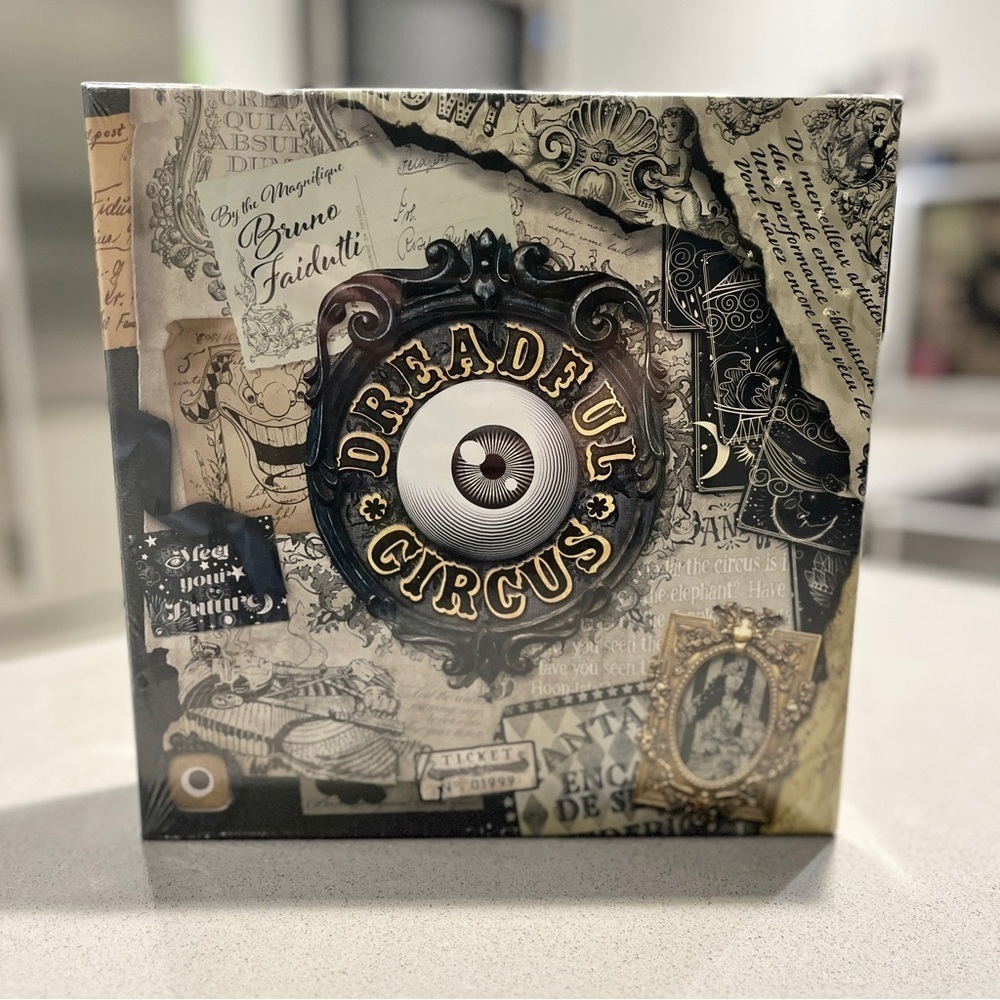Brand New Dreadful Circus Board Game: Build the Most Successful Circus